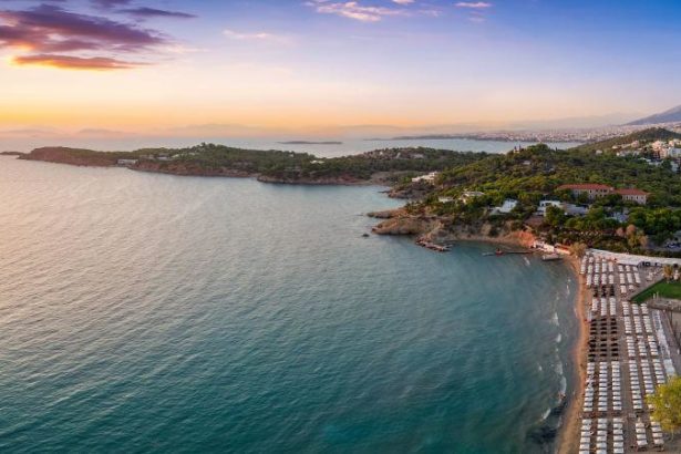 Four Seasons.Astir Beach.Vouliagmeni Coast. Sailing Athens Tours at Saronic Gulf. Things to do while in Athens for one day.