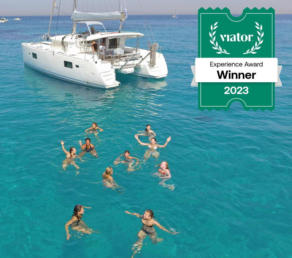 Sailing Athens Wins the Prestigious Viator Experience 2023 Award! Sailing Athens