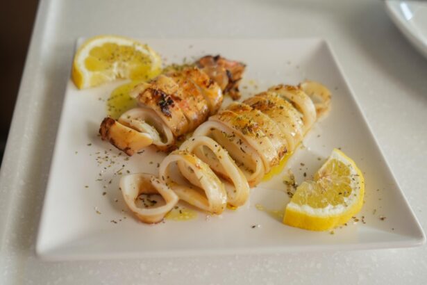 Sailing Athens - Grilled Calamari with Lemon
